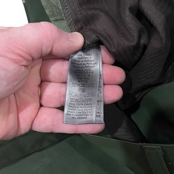 NWT John Varvatos JV-701 Regular Jeans In Army Green Mens 30 Coated Cotton $348 - Picture 6 of 10